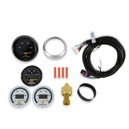 AEM Digital Oil / Fuel 100 PSI Gauge (30-4401)