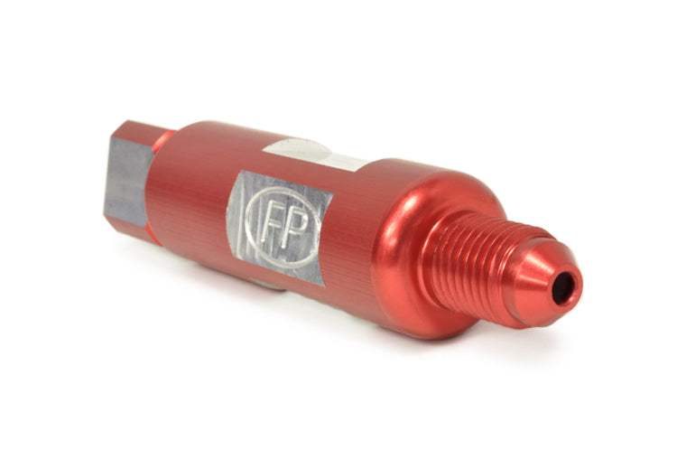 FP 4AN In-Line Oil Filter (Red .125") (3053040A)