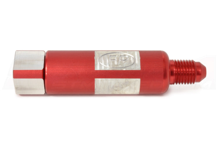 FP 4AN In-Line Oil Filter (Red .125") (3053040A)