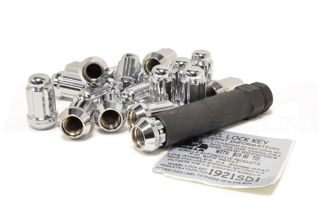 Gorilla Tuner Acorn Lug Nuts (Set of 20 with Key)