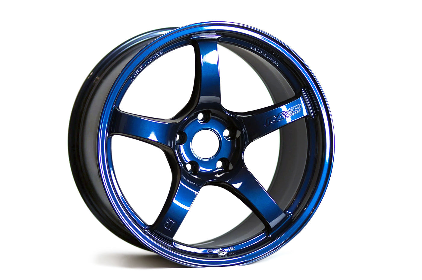 Gram Lights 57CR Eternal Blue Pearl Wheel