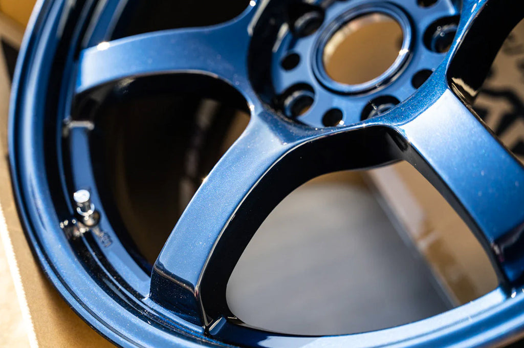 Gram Lights 57DR Eternal Blue Pearl Wheel