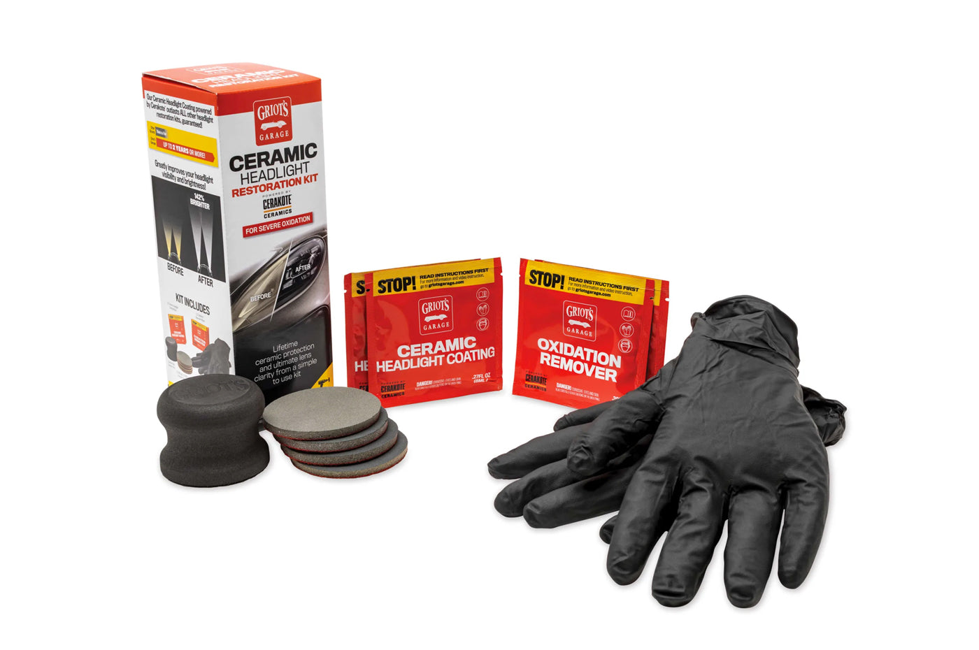 Griot's Garage Ceramic Headlight Restoration Kit Severe (11422-1)