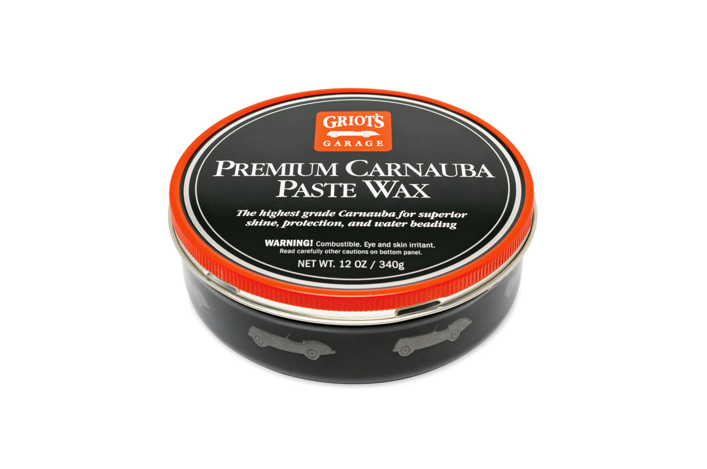 Griot's Garage Premium Carnauba Paste Wax 12oz (11029)