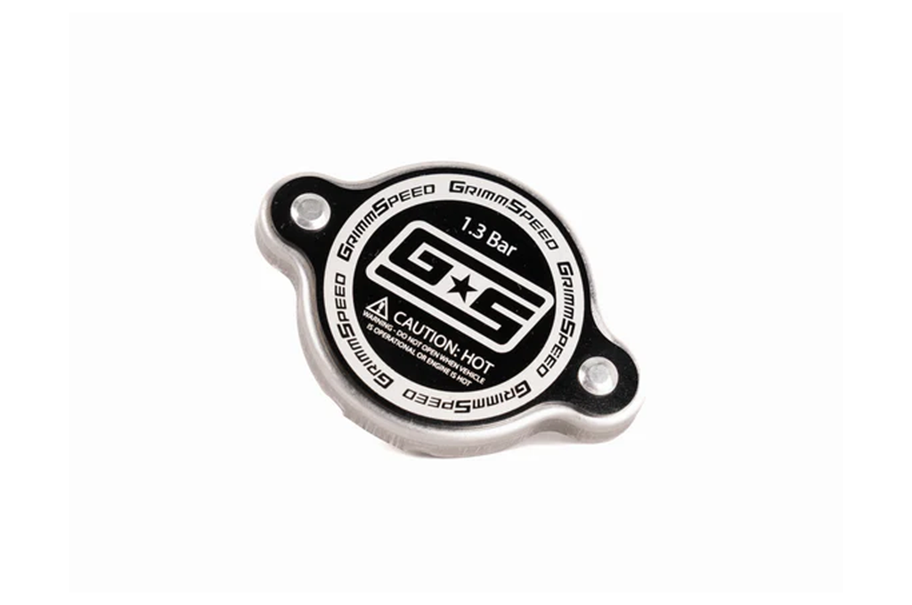GrimmSpeed 1.3 Bar Type A Radiator Cap (GRM1.1013.1.BLK)