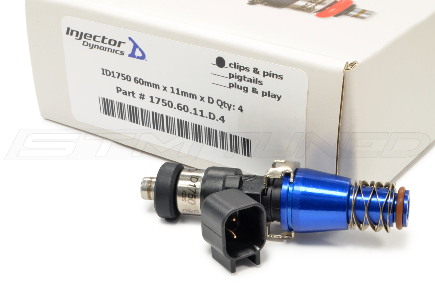 ID1750-XDS Fuel Injectors for 4G63 Evo & DSM (IDX1750.60.11.D.4)