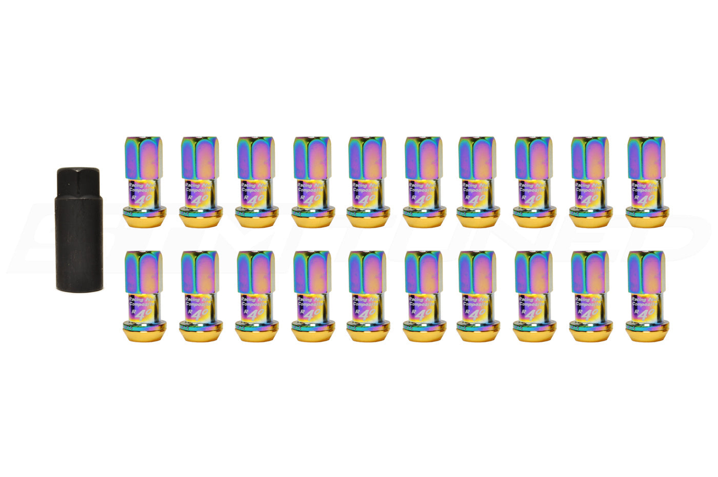 Project Kics R40 Neo Chrome Lug Nuts (M12 x 1.5) (KRC01N)
