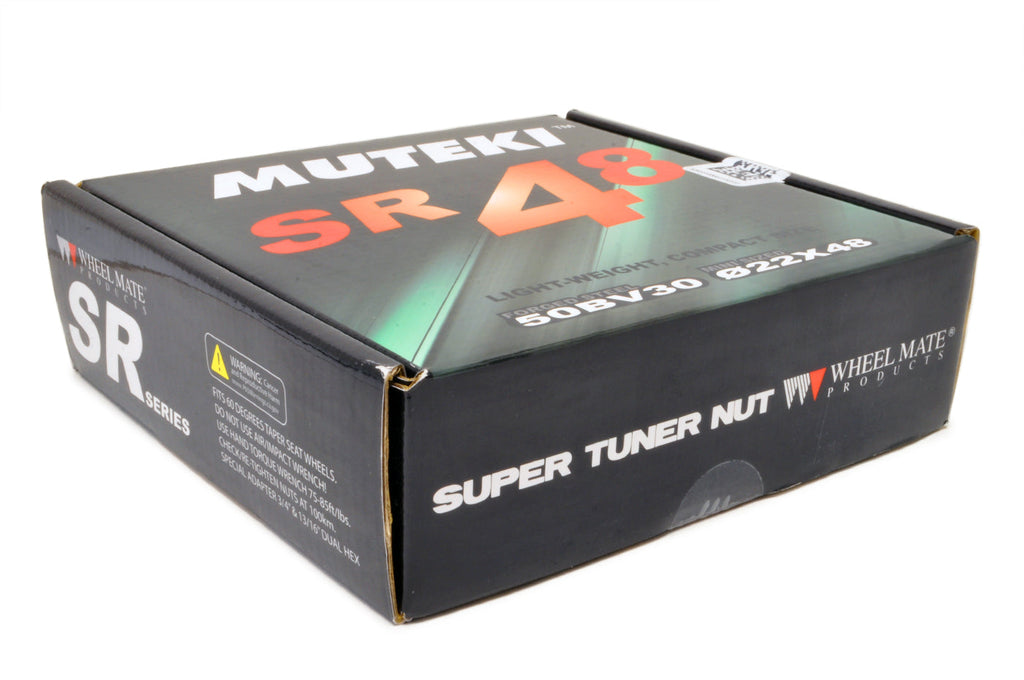 Muteki SR48 Open Ended Lug Nuts (M12 x 1.5)