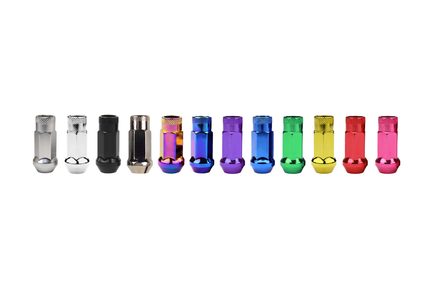 Muteki SR48 Open Ended Lug Nuts (M12 x 1.5)