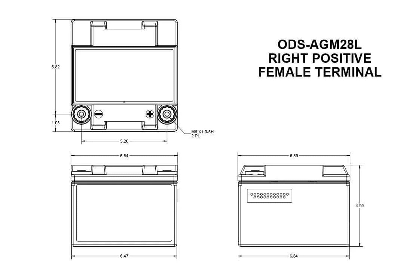Odyssey PC925 Lightweight Battery