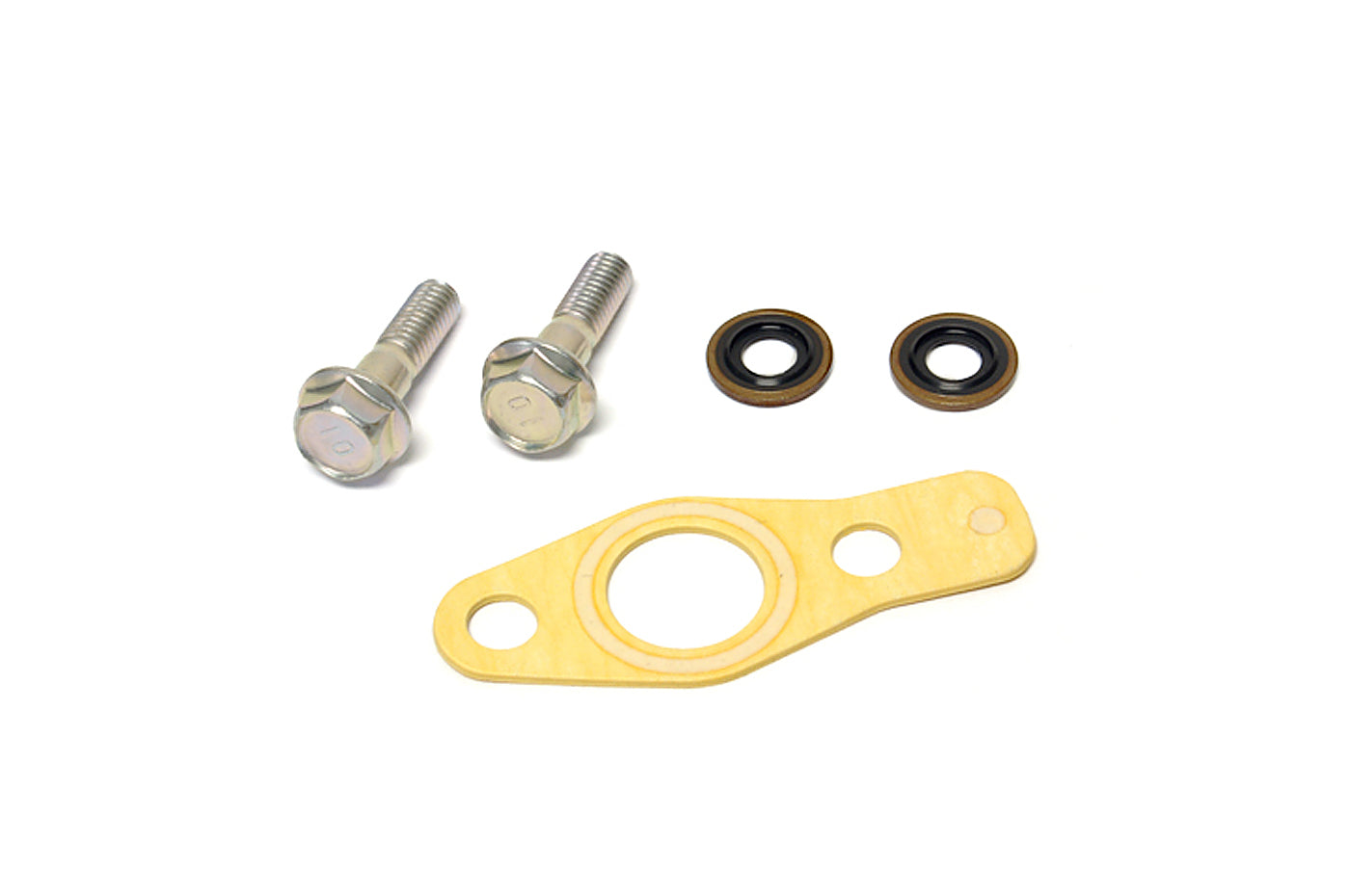 Mitsubishi OEM Oil Return Line to Oil Pan Bolt & Gasket Kit for 4G63 DSM/Evo