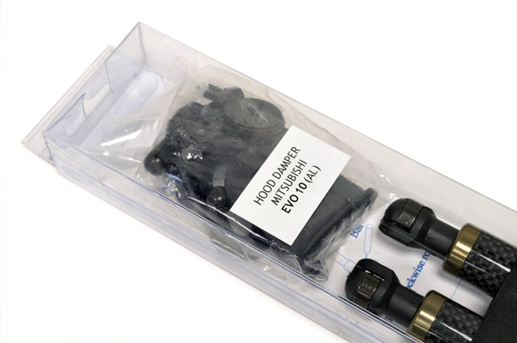 Prosport Carbon Fiber Hood Dampers for Evo X (HD-MITS-EVO-10)