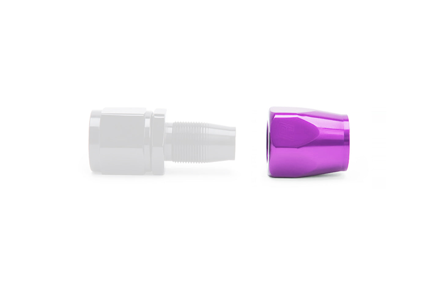 Russell Full Flow Hose End Purple Sockets (Pair of 2)