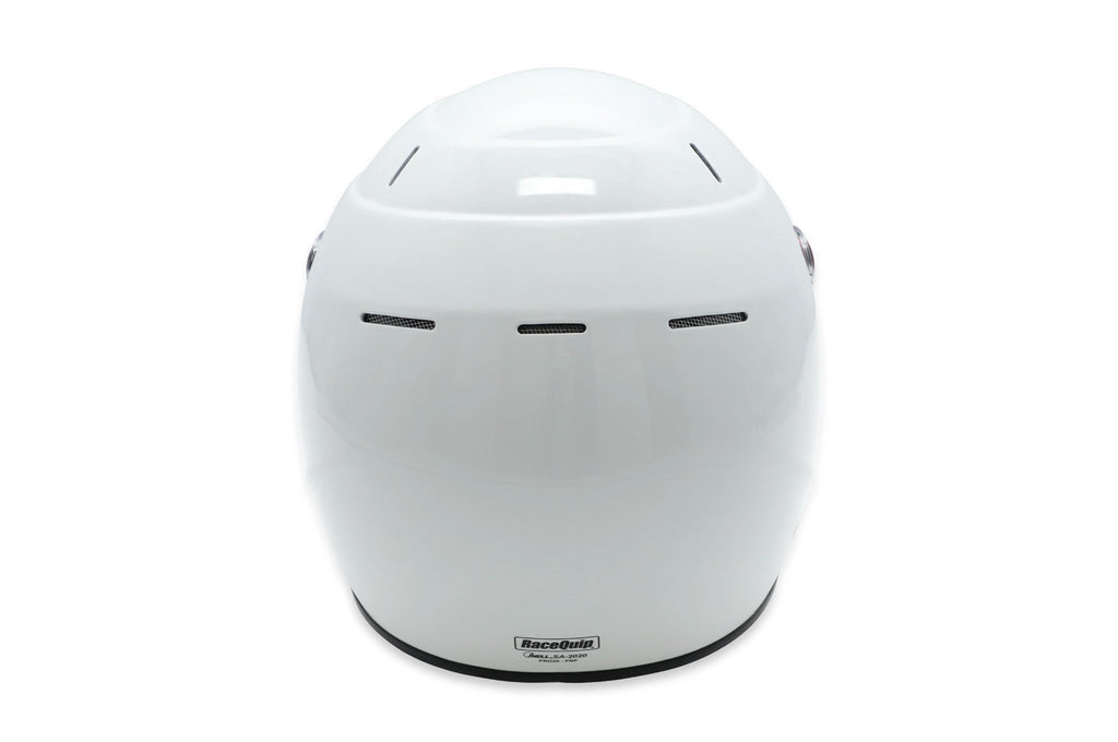 RaceQuip PRO20 Full Face Helmet Gloss White