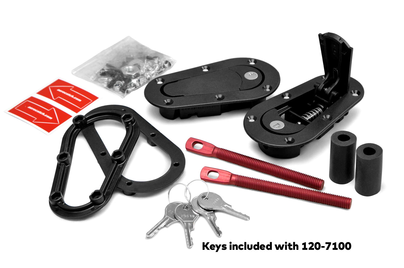 Seibon AeroCatch Plus Flush Hood Latch Kit