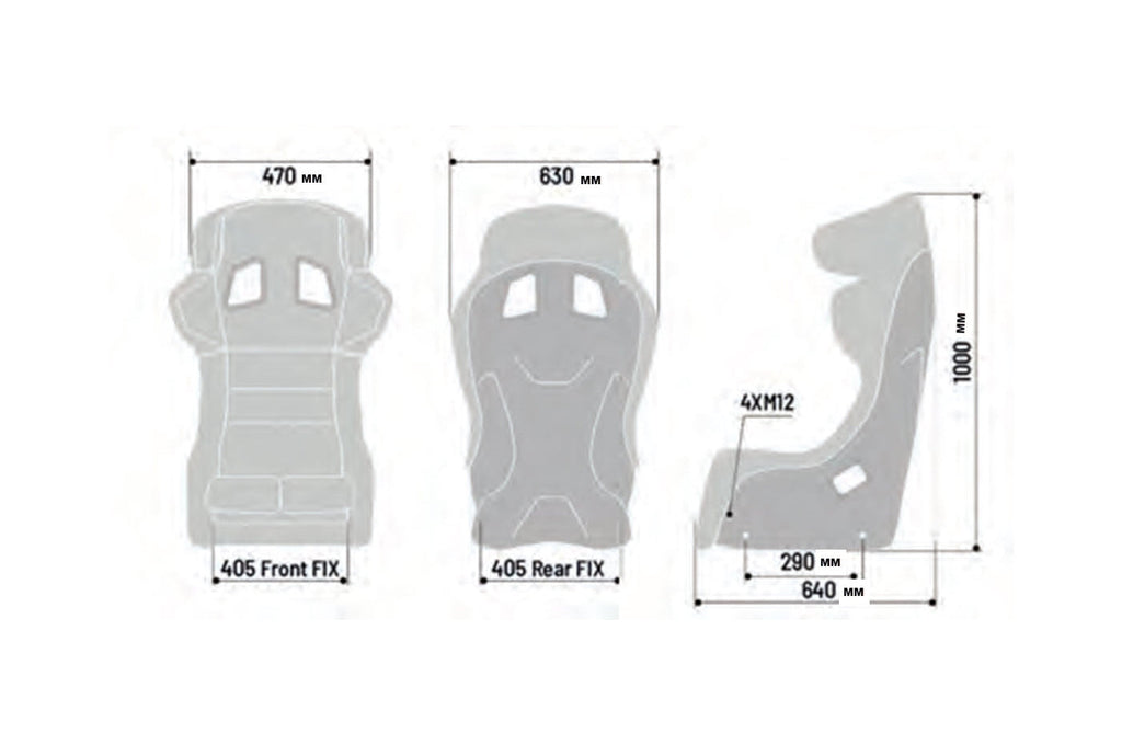 Sparco Seat Competition Series ADV Elite (00849ZNR)