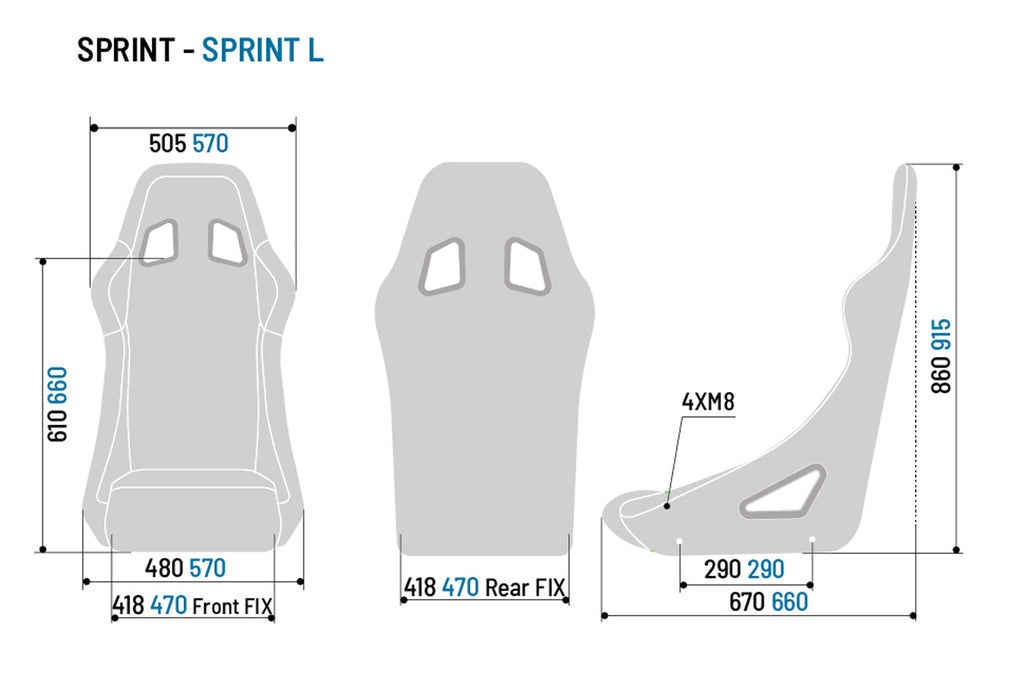 Sparco Seat Competition Series Sprint L *Discontinued*
