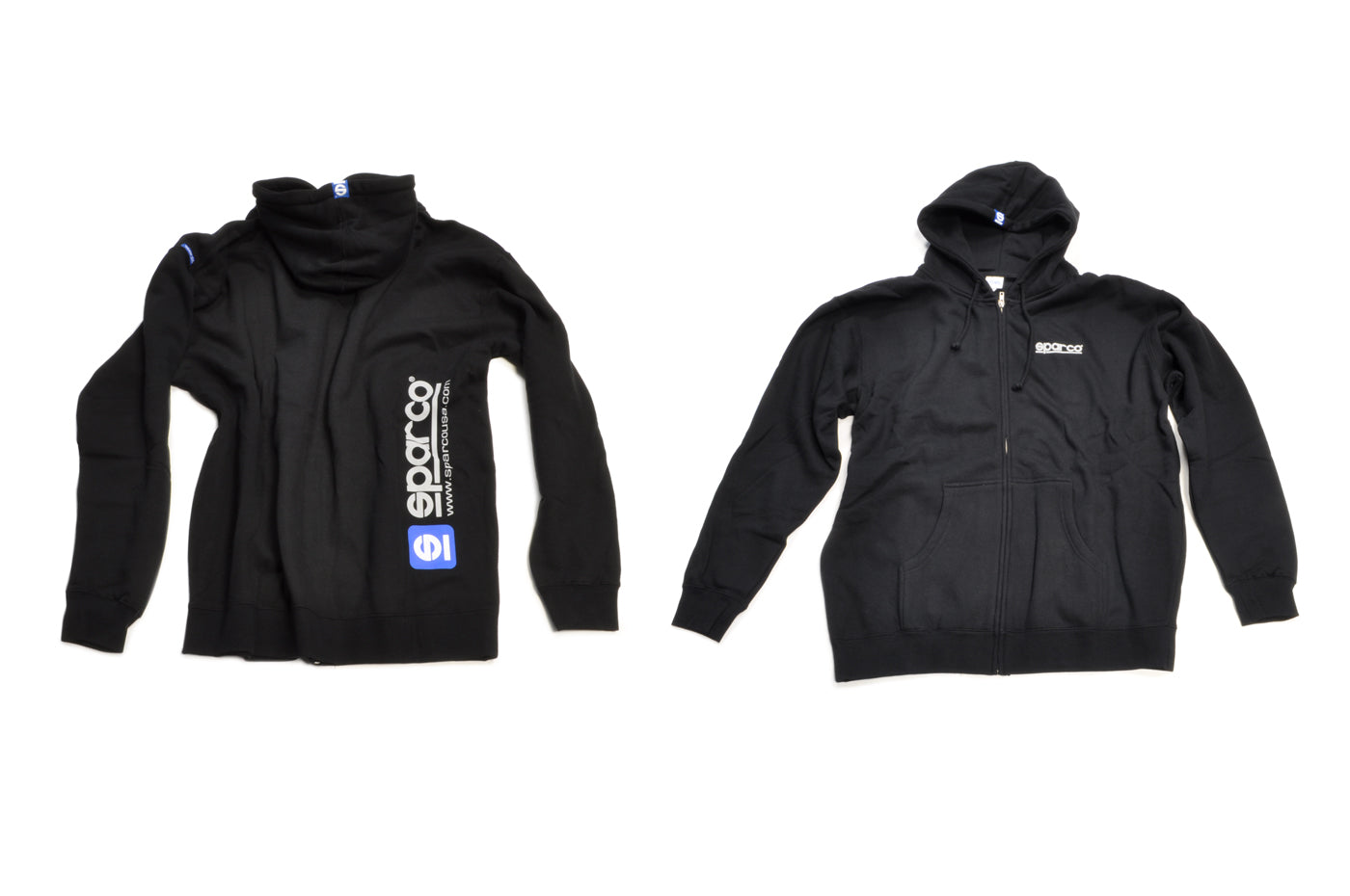 Sparco Black WWW Zip Hoodie