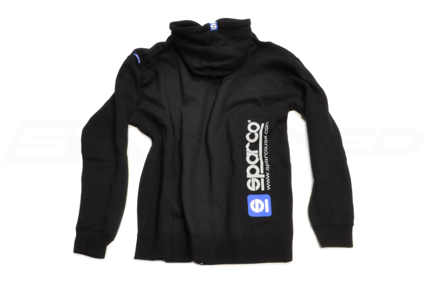 Sparco Black WWW Zip Hoodie