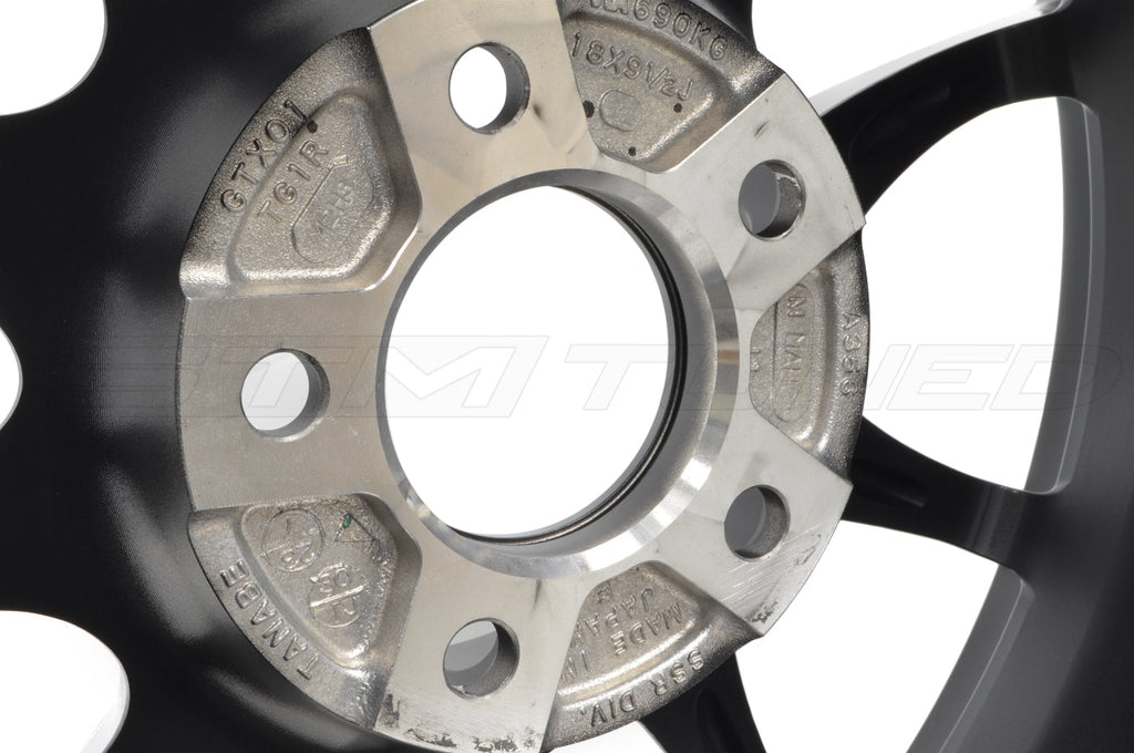 SSR GTX01 Flat Black Wheel