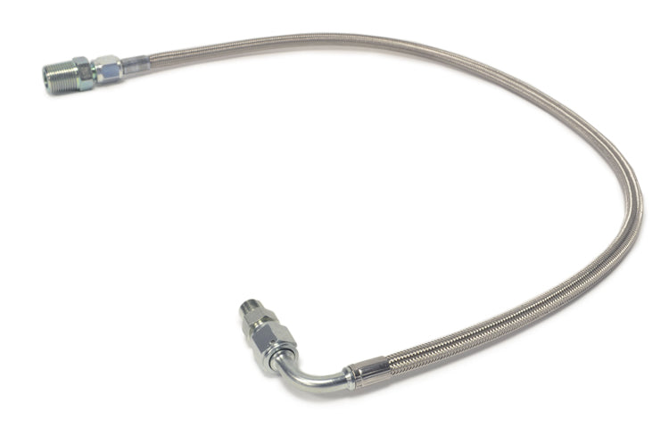 STM Oil Feed Line Kit for PTE Style 1/8" NPT Inlet Turbo (From Oil Filter Housing) - 1G/2G DSM