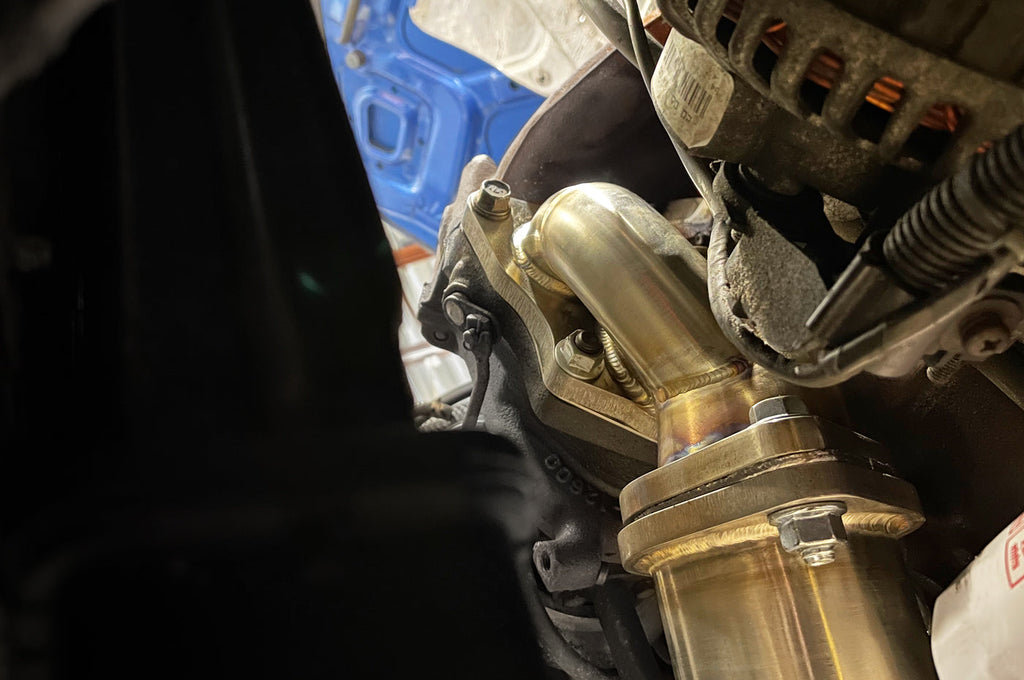 STM Stainless Downpipe for 1G AWD DSM