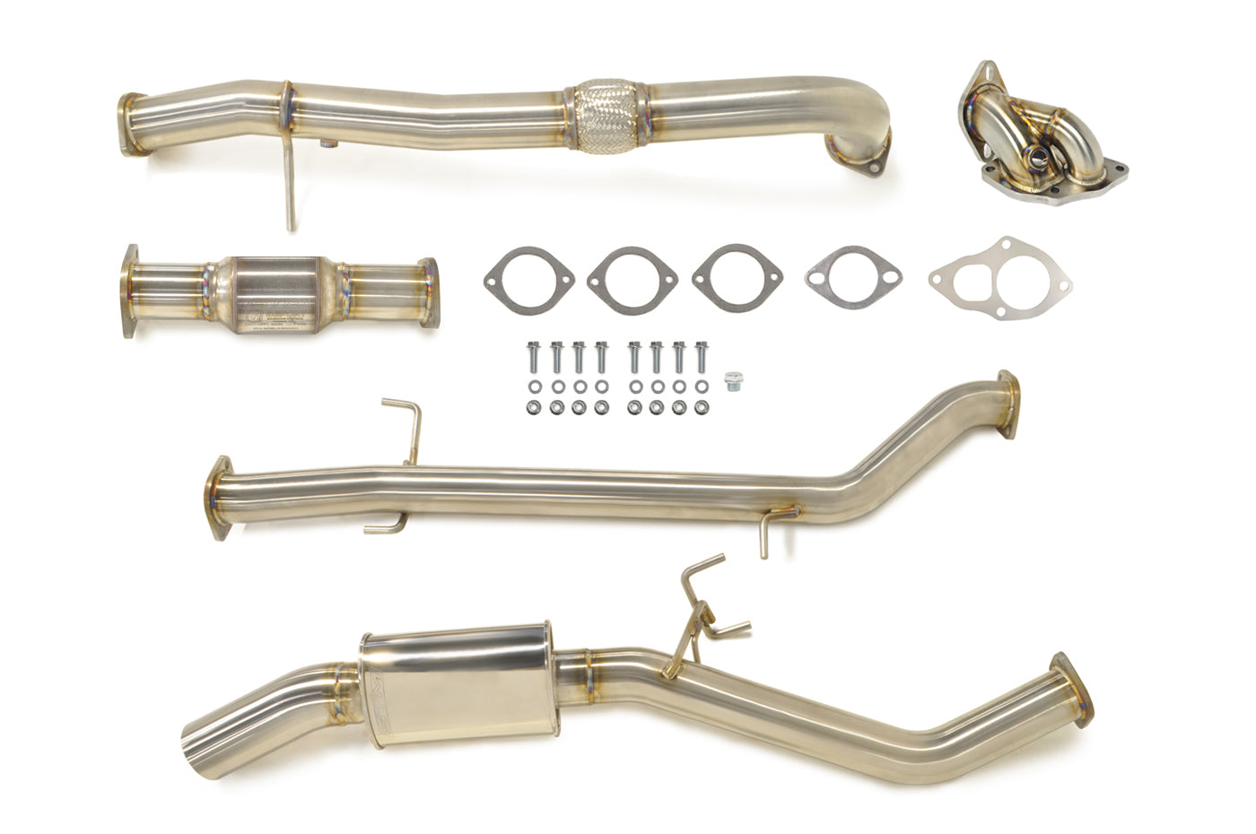STM 1G AWD DSM Stainless Turbo-Back Exhaust