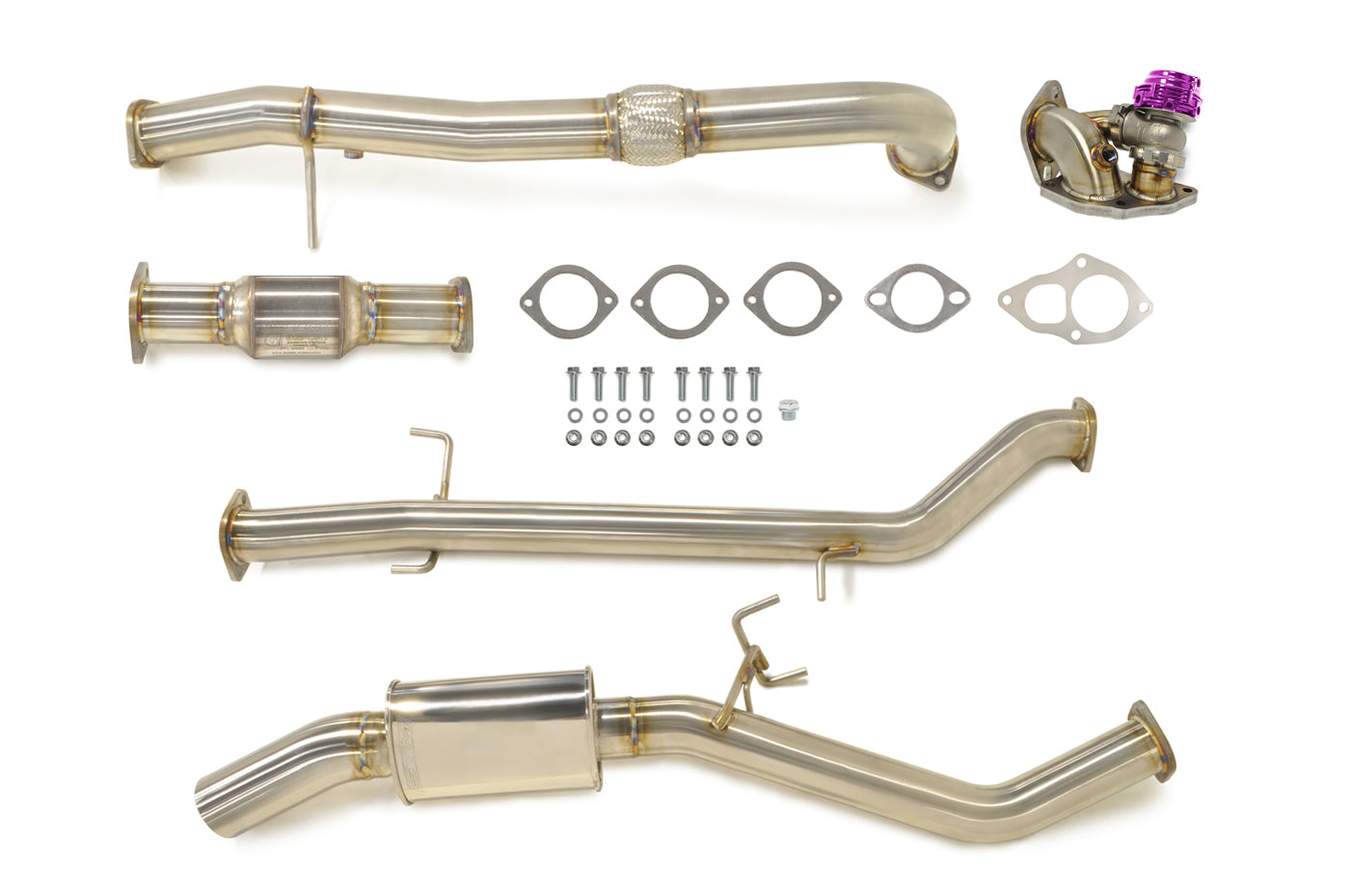 STM 1G AWD DSM Stainless Turbo-Back Exhaust