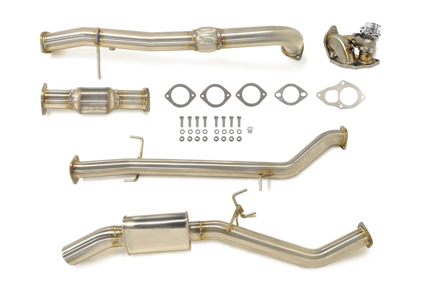 STM 1G AWD DSM Stainless Turbo-Back Exhaust