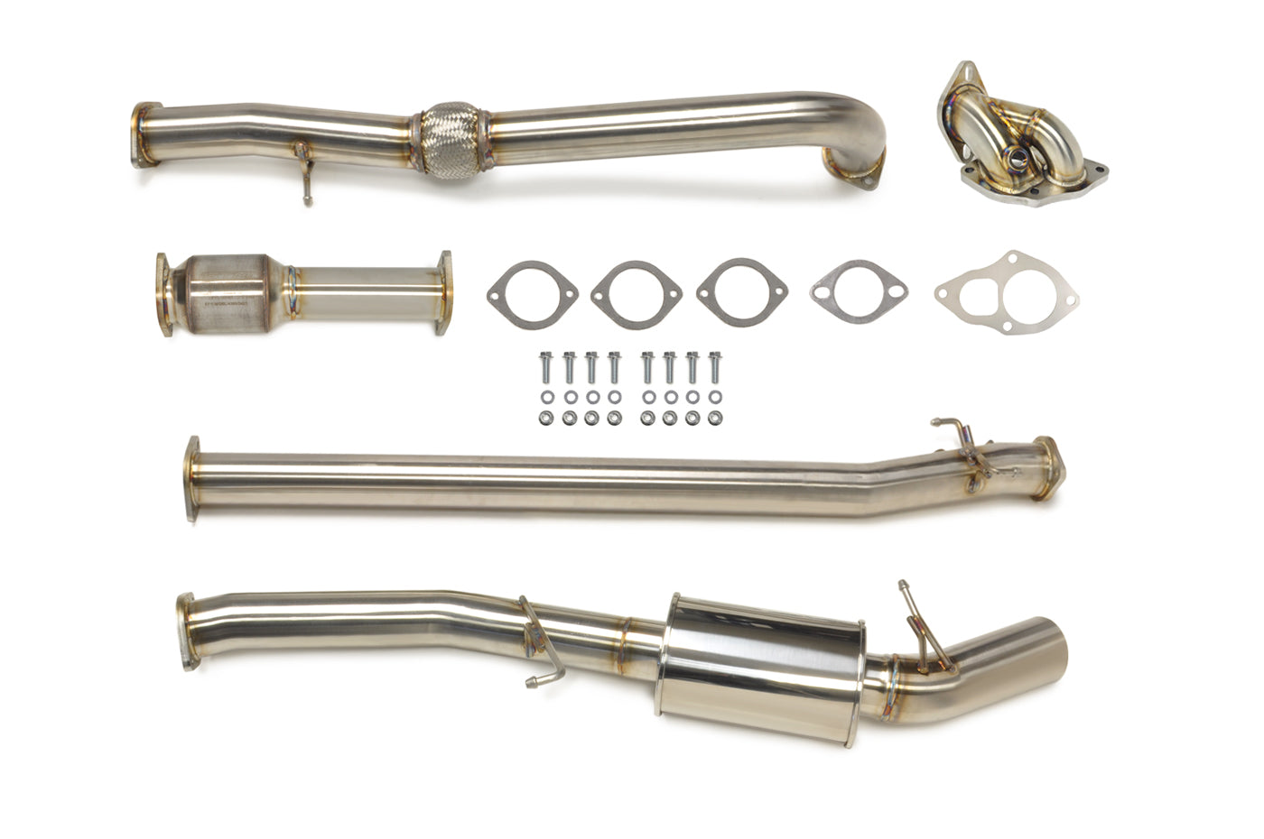 STM 2G AWD DSM Stainless Turbo-Back Exhaust