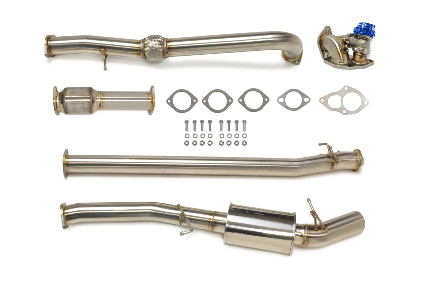 STM 2G AWD DSM Stainless Turbo-Back Exhaust