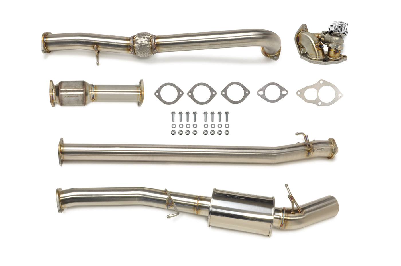 STM 2G AWD DSM Stainless Turbo-Back Exhaust