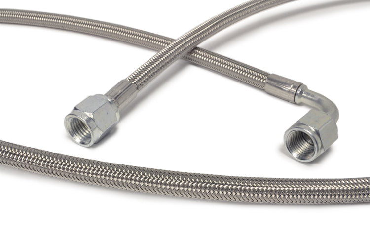 STM -4AN Stainless Braided Turbo Oil Feed Line