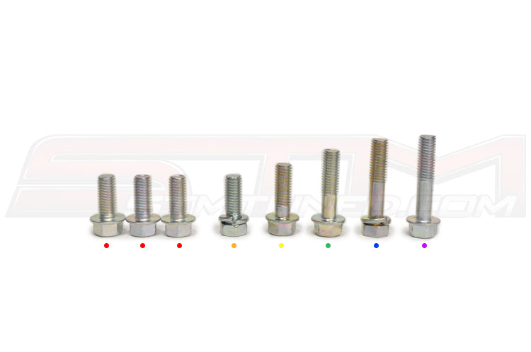 Mitsubishi OEM Front Cover Bolt Kit for 7-Bolt 4G63 DSM
