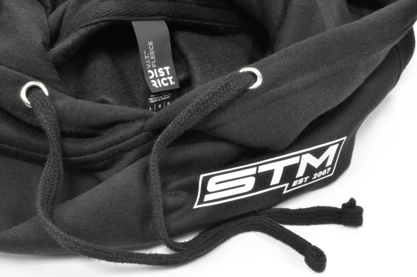 STM Classic Black Hoodie