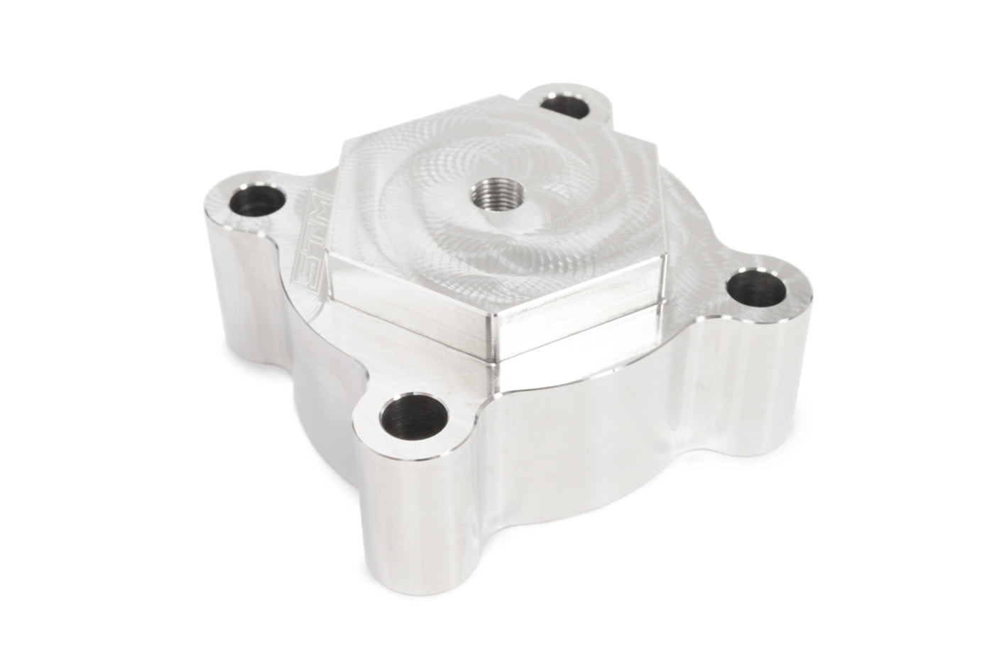 STM Billet Welding Purge Block for DSM Throttle Body Flange