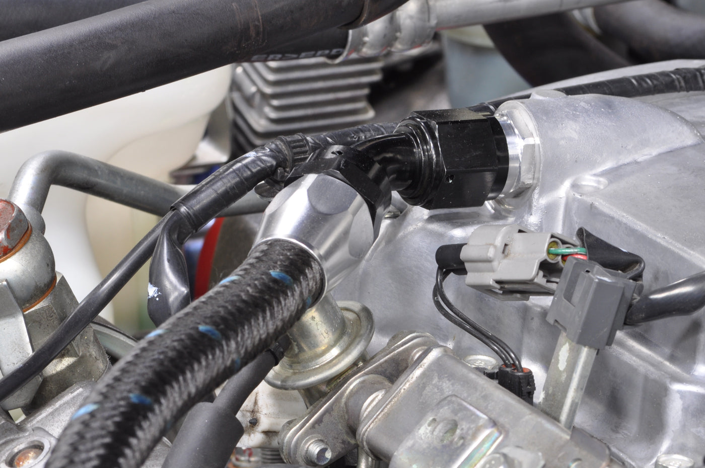 STM Engine Oil Catch Can for Evo X Metal Valve Cover
