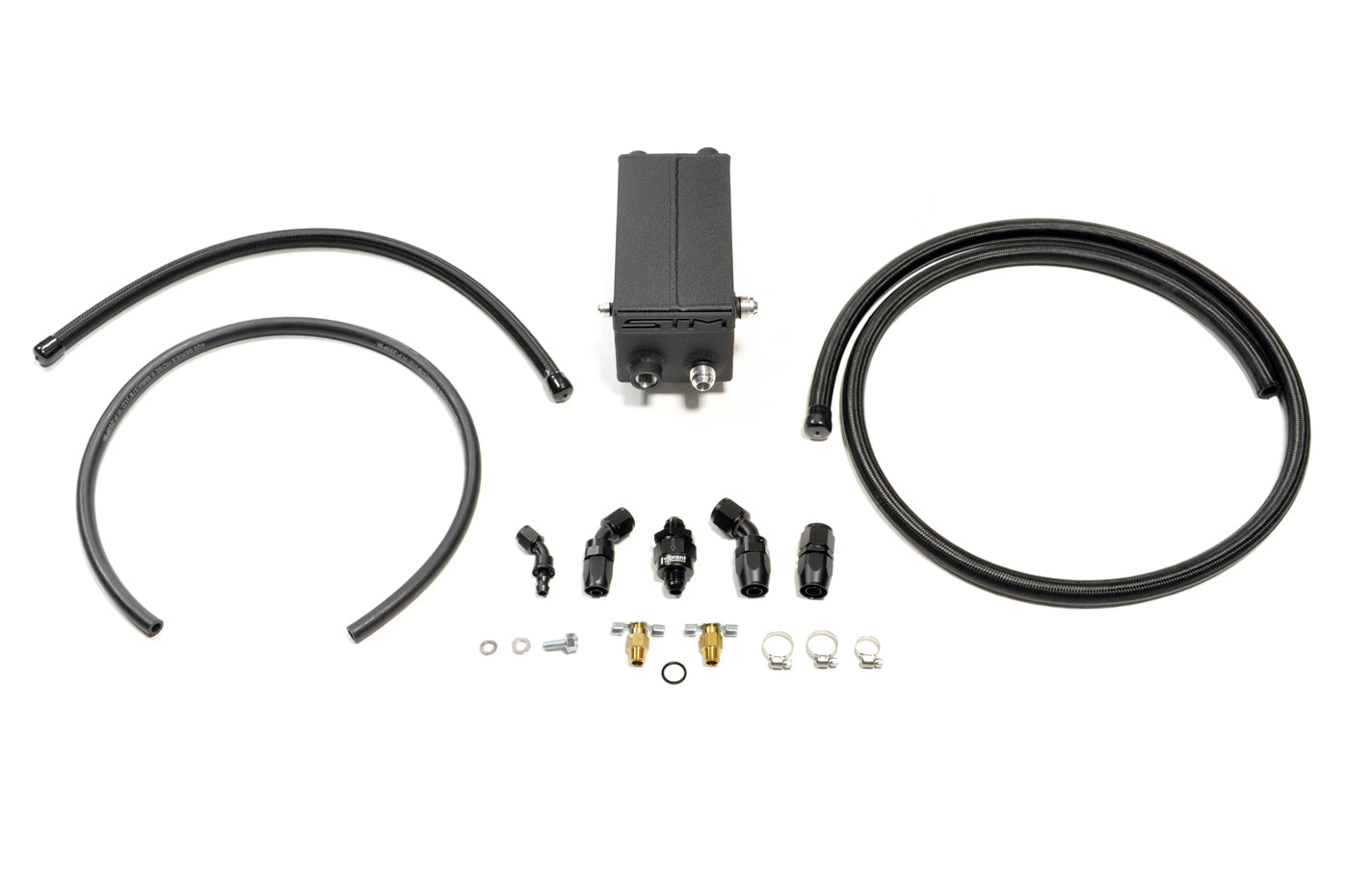 STM Sealed Engine Oil Catch Can for Evo X Plastic Valve Cover *Currently Unavailable*