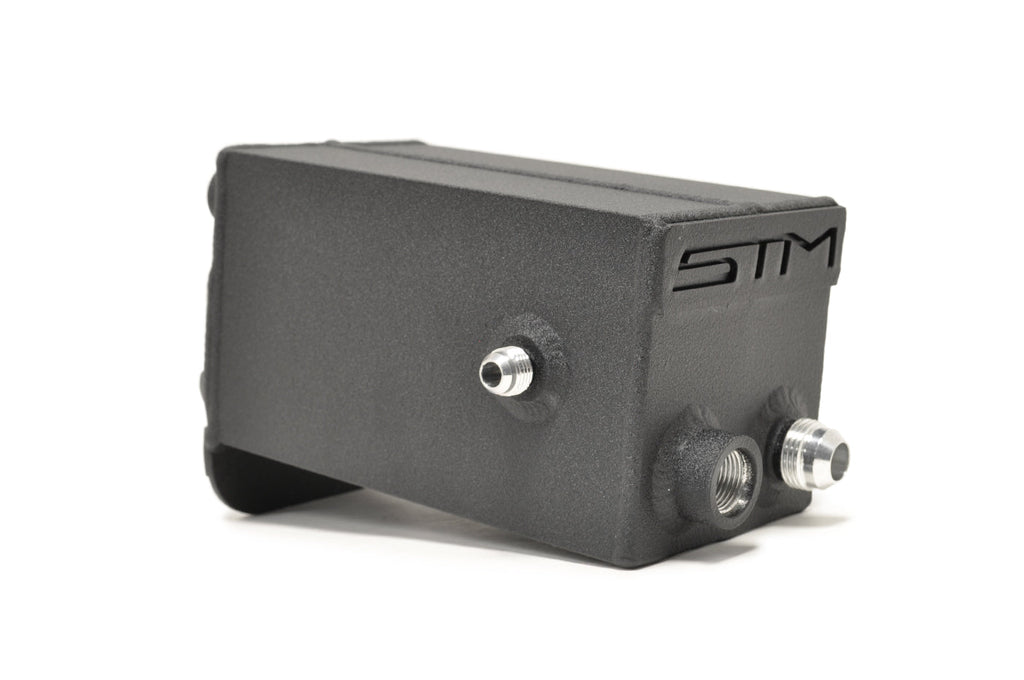 STM Sealed Engine Oil Catch Can for Evo X Plastic Valve Cover *Currently Unavailable*