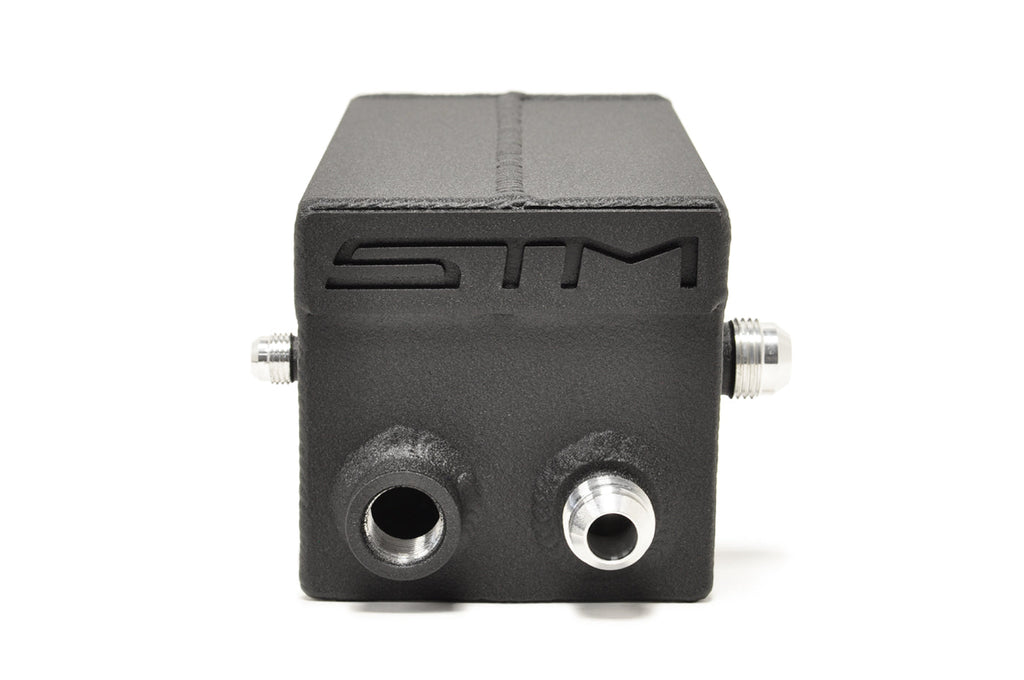 STM Sealed Engine Oil Catch Can for Evo X Plastic Valve Cover *Currently Unavailable*