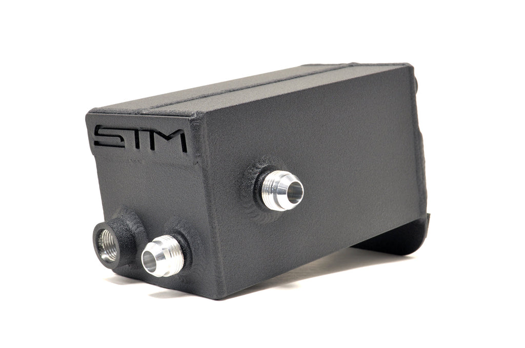 STM Sealed Engine Oil Catch Can for Evo X Plastic Valve Cover *Currently Unavailable*