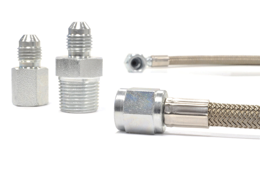 STM Remote Oil Pressure Line Kit (DSM/Evo Housing / Evo X Block)
