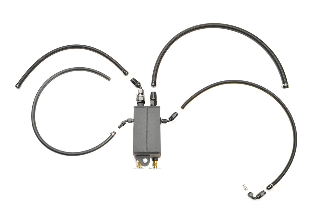 STM Sealed Engine Oil Catch Can for Evo X Metal Valve Cover *Currently Unavailable*