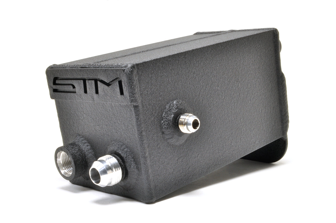 STM Sealed Engine Oil Catch Can for Evo X Metal Valve Cover *Currently Unavailable*