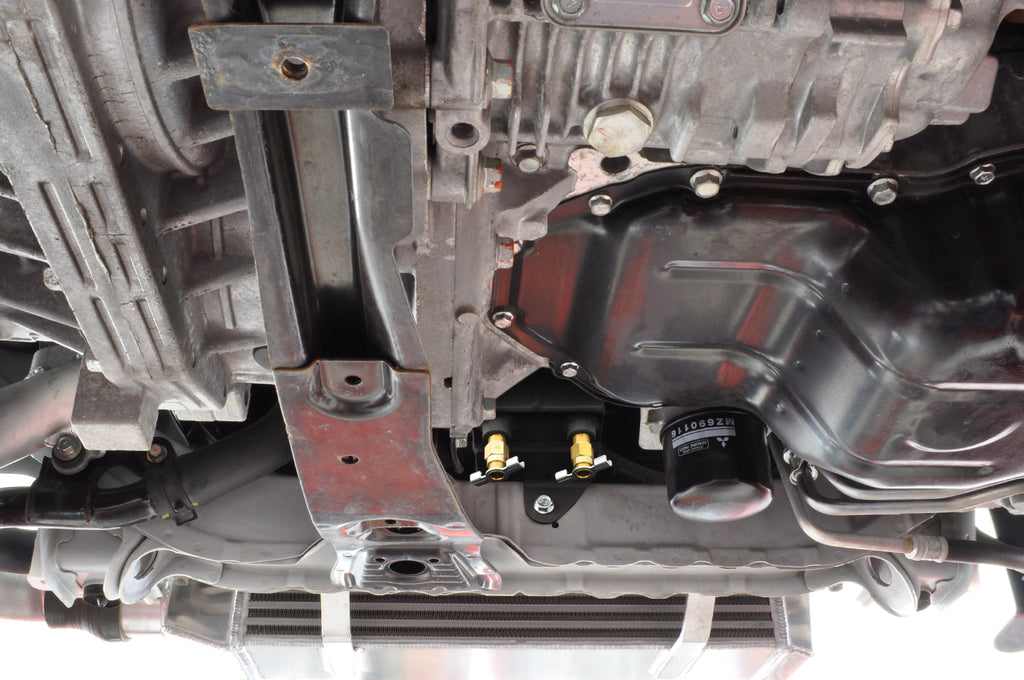 STM Sealed Engine Oil Catch Can for Evo X Metal Valve Cover *Currently Unavailable*