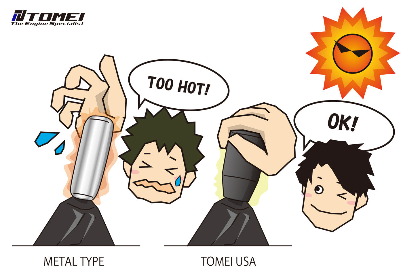 Tomei Duracon Shift Knob Type-L/Type-S/Type-SS