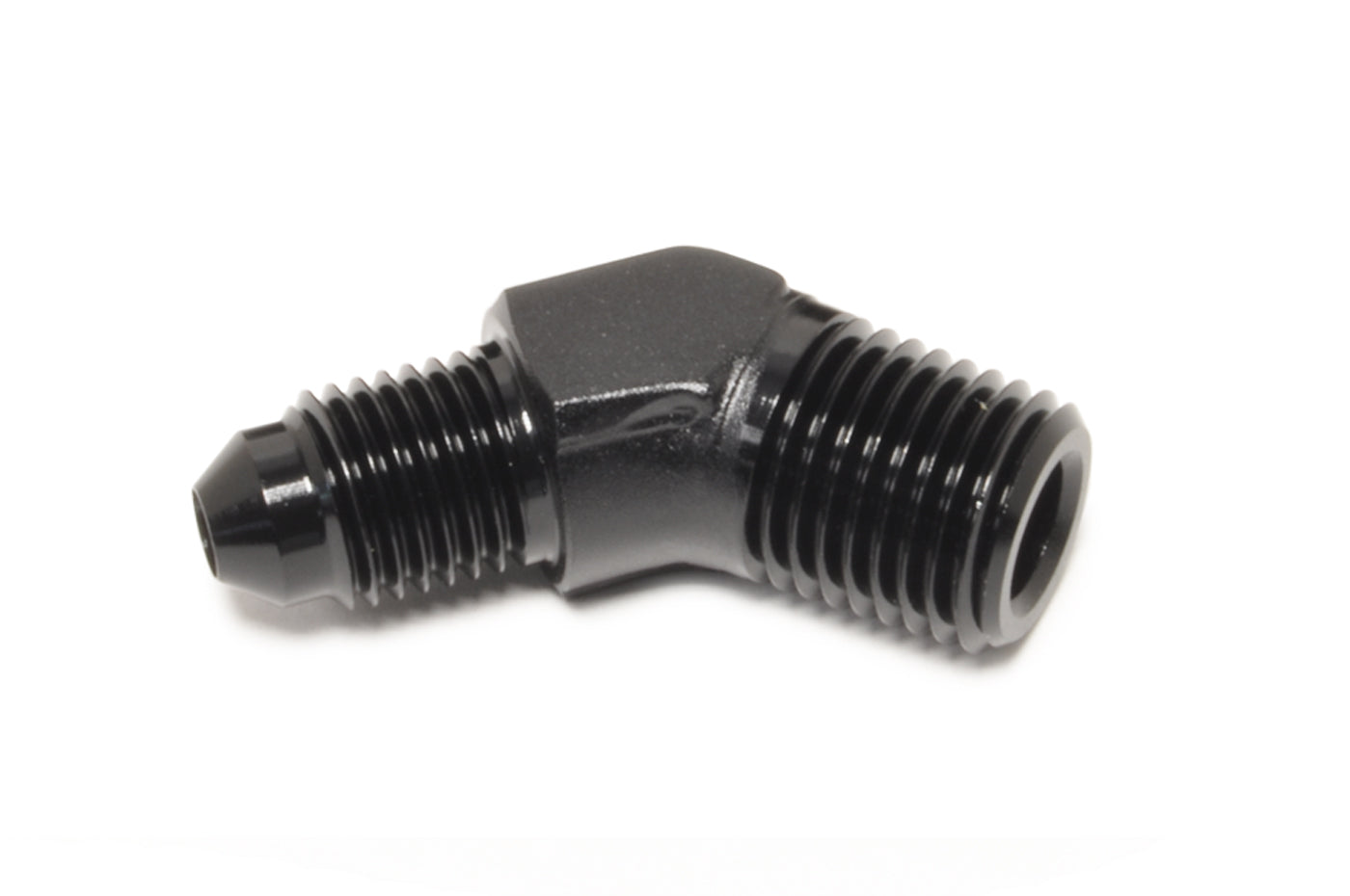 Vibrant Adapter Fittings 45° (Male -AN to Male NPT)