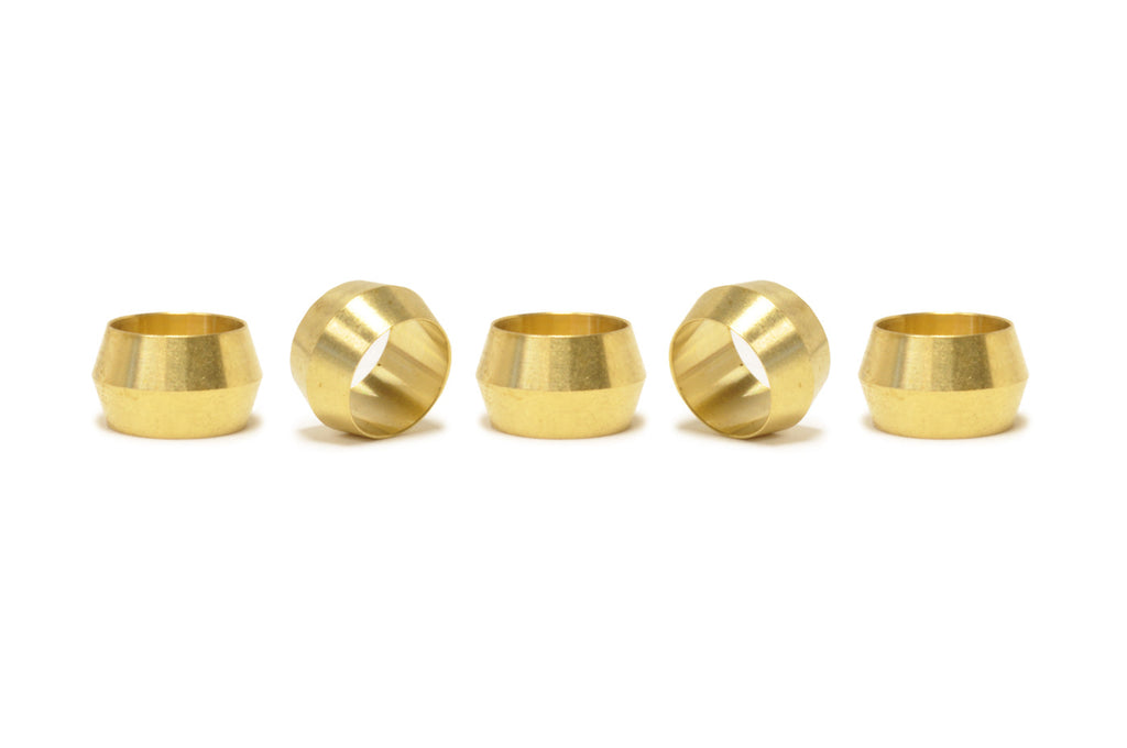 Vibrant Brass Olive Inserts