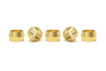 Vibrant Brass Olive Inserts