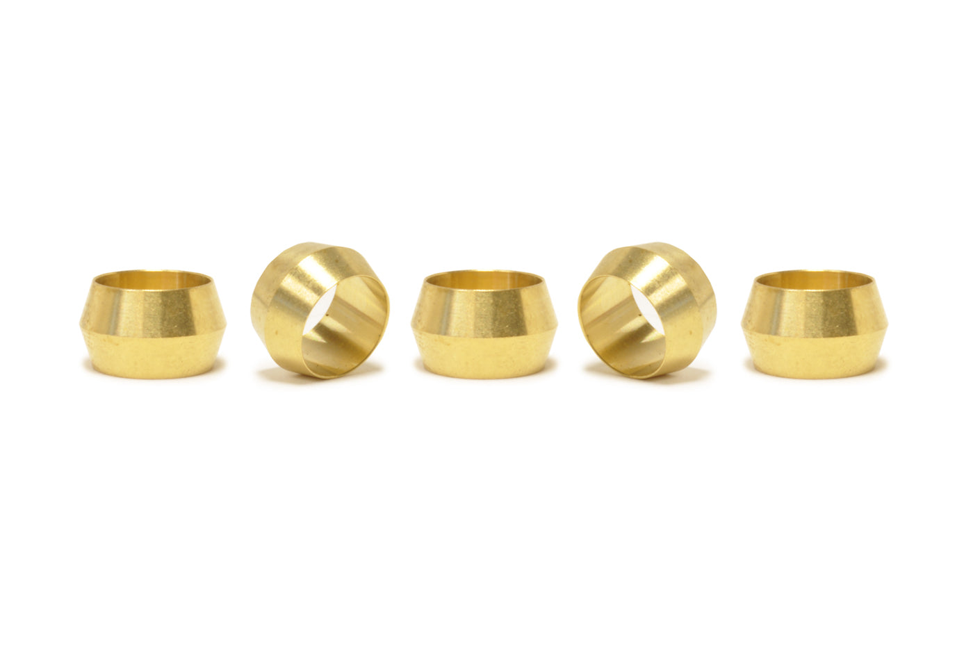 Vibrant Brass Olive Inserts